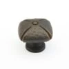 Schaub And Company Siena 1-3/8" Rustic Farmhouse Square Cabinet Knob Ancient Bronze 1 Schaub And Company Siena 1-3/8" Rustic Farmhouse Square Cabinet Knob Ancient Bronze -Cabinet Hardware Store 251 ABZ