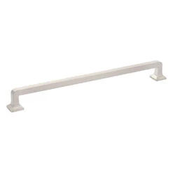 Schaub And Company Menlo Park 15" Center To Center Square Appliance Handle / Appliance Pull With Rounded Corners Brushed Nickel