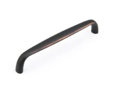 Schaub And Company Traditional Designs 6" Center To Center Solid Brass Cabinet Handle Pull Polished Brass -Cabinet Hardware Store 737 MIBZ