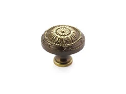 Schaub And Company Versailles 1-1/2" Traditional Luxury Solid Brass Round Cabinet Knob Oil Rubbed Bronze 18 Schaub And Company Versailles 1-1/2" Traditional Luxury Solid Brass Round Cabinet Knob Oil Rubbed Bronze -Cabinet Hardware Store 752 ALP