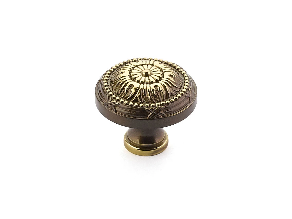 Schaub And Company Versailles 1-1/2" Traditional Luxury Solid Brass Round Cabinet Knob Oil Rubbed Bronze 10 Schaub And Company Versailles 1-1/2" Traditional Luxury Solid Brass Round Cabinet Knob Oil Rubbed Bronze - Image 8
