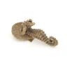 Schaub And Company Neptune 3" Coastal Ocean Nautical Seahorse Solid Brass Bathroom Kitchen Furniture Cabinet Knob Drawer Knob From The Nature Collection Estate Dover -Cabinet Hardware Store 897 ED