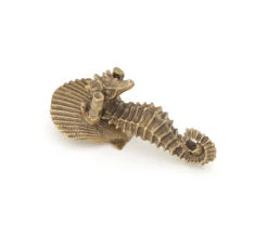 Schaub And Company Neptune 3" Coastal Ocean Nautical Seahorse Solid Brass Bathroom Kitchen Furniture Cabinet Knob Drawer Knob From The Nature Collection Estate Dover