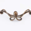 Schaub And Company Neptune 4-1/4" Center To Center Ocean Solid Brass Nautical Octopus Cabinet Handle Pull / Drawer Pull Estate Dover -Cabinet Hardware Store 918 ED