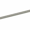 Omnia Stainless Steel 25-3/16" Center To Center Sleek Thick (14mm) Cabinet Bar Handle / Drawer Bar Pull Brushed Stainless Steel -Cabinet Hardware Store 9465 640 32d