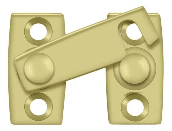 Deltana Solid Brass 1-3/16" X 5/8" Window Shutter Bar / Door Latch Oil Rubbed Bronze 9 Deltana Solid Brass 1-3/16" X 5/8" Window Shutter Bar / Door Latch Oil Rubbed Bronze - Image 7