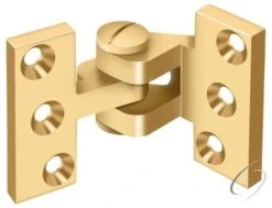 Deltana Solid Brass 3-3/4" X 2-1/2" Intermediate Pivot Hinge Satin Nickel -Cabinet Hardware Store SBIH2510CR003