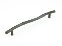 Schaub And Company Mountain 12" Center To Center Rustic Lodge Branch Handle Appliance Pull - Made In Italy - Solid Bronze Antique Silver 19 Schaub And Company Mountain 12" Center To Center Rustic Lodge Branch Handle Appliance Pull - Made In Italy - Solid Bronze Antique Silver -Cabinet Hardware Store Schaub and Company 785 VI