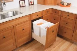 Blum SERVO-DRIVE Kit For Waste/Recycle Drawers With Tandem Or Movento Drawer Slides. Grey 11 Blum SERVO-DRIVE Kit For Waste/Recycle Drawers With Tandem Or Movento Drawer Slides. Grey -Cabinet Hardware Store Z10NA30UGUS open pullout 01