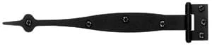 Acorn Manufacturing 9" Smooth Iron 3/8" Offset Spear Head Cabinet Strap Hinges Black 3 Acorn Manufacturing 9" Smooth Iron 3/8" Offset Spear Head Cabinet Strap Hinges Black