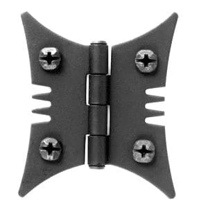 Acorn Manufacturing 2-3/4" Smooth Iron Butterfly Cabinet Hinges Black 3 Acorn Manufacturing 2-3/4" Smooth Iron Butterfly Cabinet Hinges Black