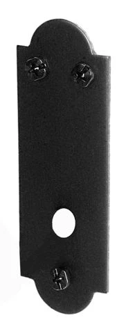 Acorn Manufacturing 4-1/2" Backplate For Adjustable Pintle Black