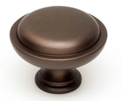 Alno Knobs 1-1/4" Rustic Round Lipped Solid Brass Mushroom Cabinet Knob / Drawer Knob Polished Antique 15 Alno Knobs 1-1/4" Rustic Round Lipped Solid Brass Mushroom Cabinet Knob / Drawer Knob Polished Antique -Cabinet Hardware Store alno a1145 chbrz