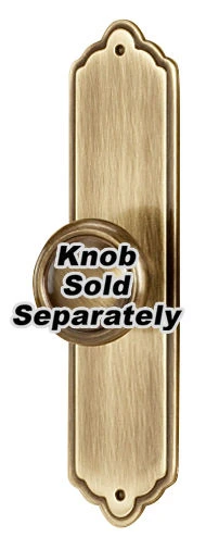 Alno Traditional 4 Inch Long Cabinet Knob Backplate Polished Brass 5 Alno Traditional 4 Inch Long Cabinet Knob Backplate Polished Brass - Image 3