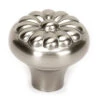 Alno Bella 1-1/4 Inch Mushroom Cabinet Knob Satin Nickel -Cabinet Hardware Store alno a1451 sn 80