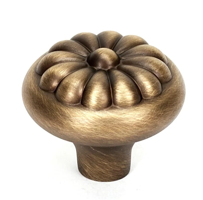 Alno Bella 1-1/2 Inch Mushroom Cabinet Knob Polished Brass 5 Alno Bella 1-1/2 Inch Mushroom Cabinet Knob Polished Brass - Image 3
