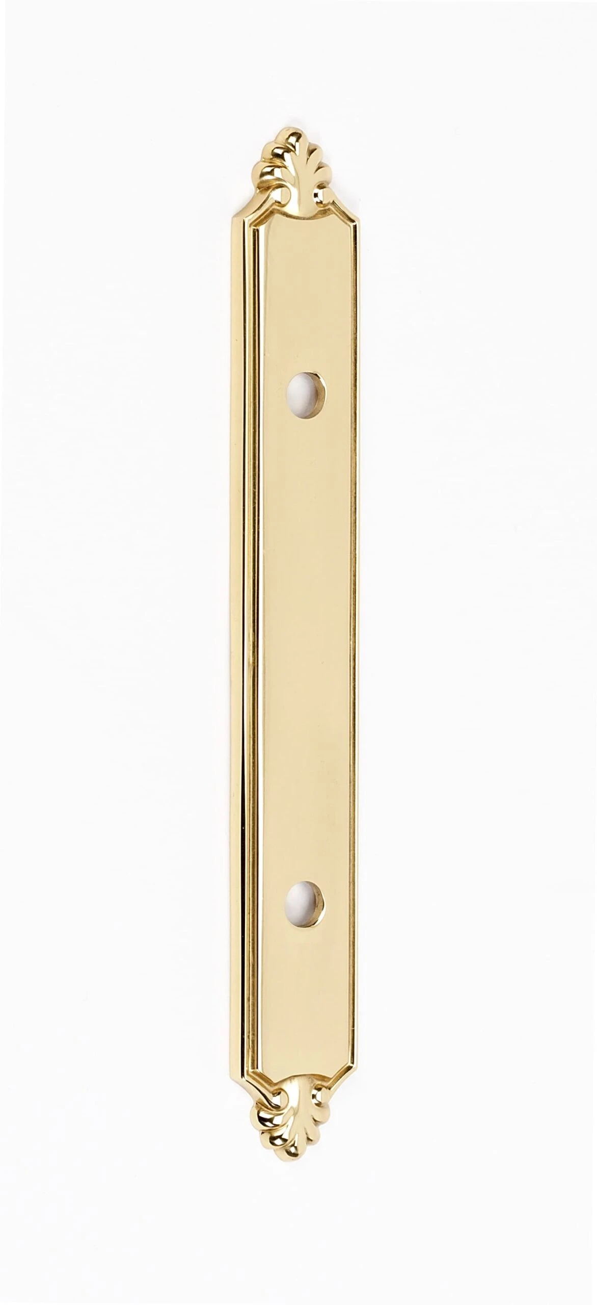 Alno Bella 3-1/2 Inch Center To Center Cabinet Pull Backplate Polished Brass 3 Alno Bella 3-1/2 Inch Center To Center Cabinet Pull Backplate Polished Brass