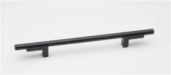 Alno Vita Bella 6" Center To Center Modern Smooth Bar Cabinet Pull With "L" Posts Matte Nickel / Matte Black 10 Alno Vita Bella 6" Center To Center Modern Smooth Bar Cabinet Pull With "L" Posts Matte Nickel / Matte Black -Cabinet Hardware Store alno a2803 6 mb 6924402