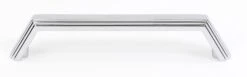 Alno Nicole 4" Center To Center Modern Angled Ridged Cabinet Handle / Drawer Pull Satin Nickel 13 Alno Nicole 4" Center To Center Modern Angled Ridged Cabinet Handle / Drawer Pull Satin Nickel -Cabinet Hardware Store alno a427 4 pc