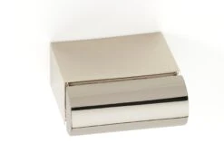 Alno Vogue 1" Modern Rectangular Solid Brass Cabinet Knob / Drawer Knob Matte Black 12 Alno Vogue 1" Modern Rectangular Solid Brass Cabinet Knob / Drawer Knob Matte Black -Cabinet Hardware Store alno a430 pn 1376154