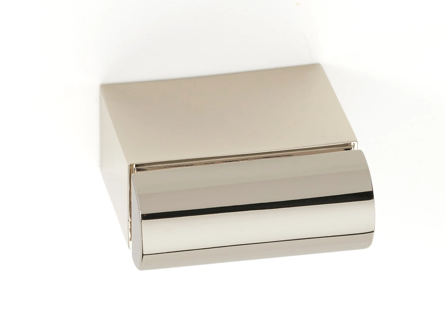 Alno Vogue 1" Modern Rectangular Solid Brass Cabinet Knob / Drawer Knob Matte Black 6 Alno Vogue 1" Modern Rectangular Solid Brass Cabinet Knob / Drawer Knob Matte Black - Image 4