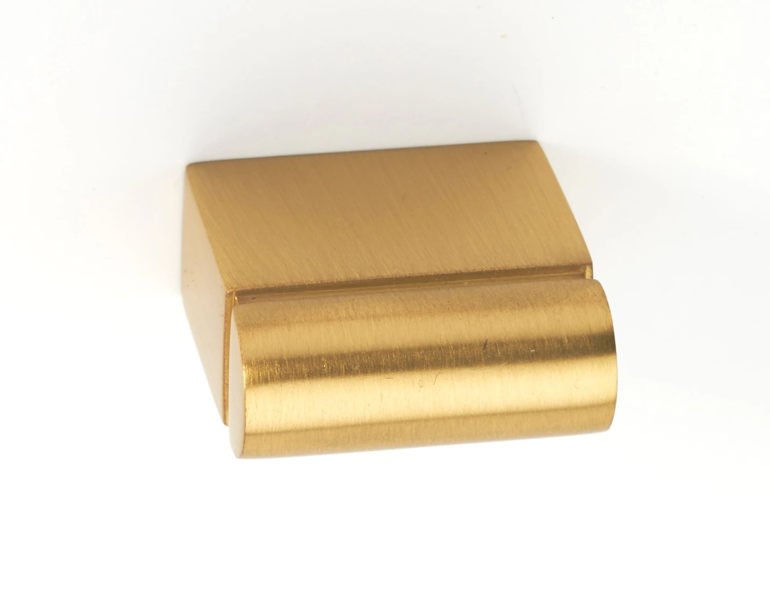 Alno Vogue 1" Modern Rectangular Solid Brass Cabinet Knob / Drawer Knob Matte Black 7 Alno Vogue 1" Modern Rectangular Solid Brass Cabinet Knob / Drawer Knob Matte Black - Image 5