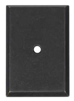 Alno Traditional 1-7/8" Long Escutcheon Backplate For Cabinet Knob Unlacquered Brass -Cabinet Hardware Store alno a610 14 barc