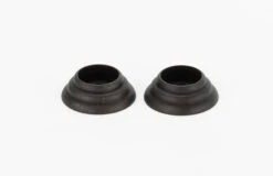 Alno Traditional 7/8 Inch Diameter Cabinet Pull Backplate Chocolate Bronze