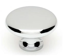Alno Rope 1-1/2 Inch Mushroom Cabinet Knob Satin Nickel -Cabinet Hardware Store alno a814 38 pc 5095941