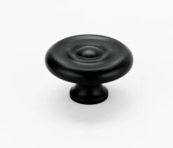 Alno Rope 1-1/2 Inch Mushroom Cabinet Knob Polished Antique -Cabinet Hardware Store alno a817 38 brz 335
