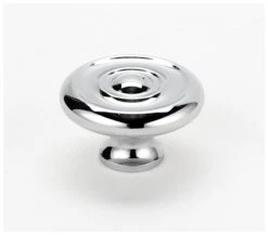 Alno Rope 1-1/2 Inch Mushroom Cabinet Knob Polished Antique -Cabinet Hardware Store alno a817 38 pc 5095941