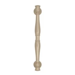 Amerock Crawford 5 Inch (128mm) Center To Center Bar Cabinet Pull Golden Champagne -Cabinet Hardware Store amerock bp36594 front view in golden champagne 1104