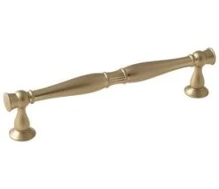 Amerock Crawford 5 Inch (128mm) Center To Center Bar Cabinet Pull Golden Champagne