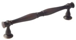 Amerock Crawford 6-5/16 Inch Center To Center Bar Cabinet Pull Golden Champagne -Cabinet Hardware Store amerock bp36595orb