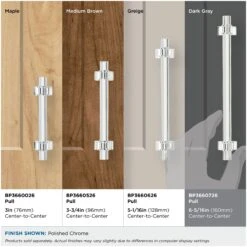 Amerock Davenport 6-5/16 Inch Center To Center Bar Cabinet Pull Polished Chrome 40 Amerock Davenport 6-5/16 Inch Center To Center Bar Cabinet Pull Polished Chrome -Cabinet Hardware Store amerock bp36607 alternate image 291