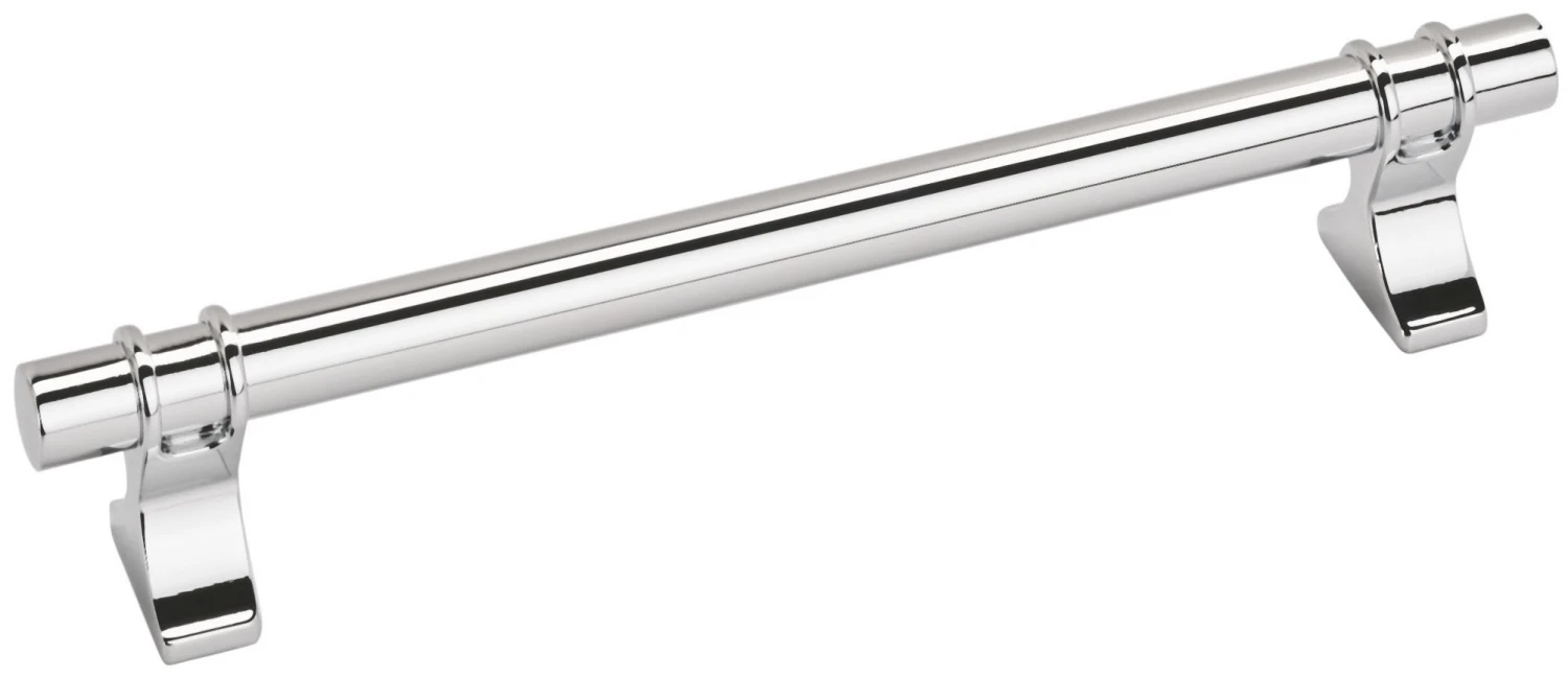 Amerock Davenport 6-5/16 Inch Center To Center Bar Cabinet Pull Polished Chrome 3 Amerock Davenport 6-5/16 Inch Center To Center Bar Cabinet Pull Polished Chrome