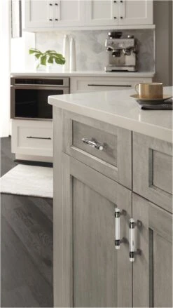 Amerock Glacio 3 Inch Center To Center Bar Cabinet Pull Champagne Bronze -Cabinet Hardware Store amerock bp36659 alternate image 465