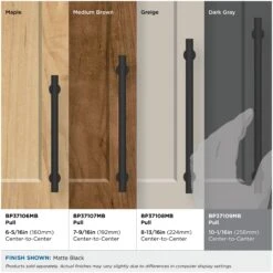 Amerock Everett 10-1/16 Inch Center To Center Bar Cabinet Pull Champagne Bronze 34 Amerock Everett 10-1/16 Inch Center To Center Bar Cabinet Pull Champagne Bronze -Cabinet Hardware Store amerock bp37109 alternate image 157