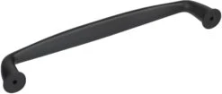 Amerock Kane 8 Inch Center To Center Appliance Pull Oil Rubbed Bronze -Cabinet Hardware Store amerock bp53804 black bronze rear view 82