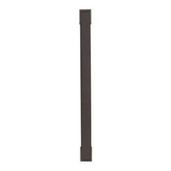 Amerock Blackrock 8 Inch Center To Center Appliance Pull Oil Rubbed Bronze -Cabinet Hardware Store amerock bp55279 front view in black bronze 2246