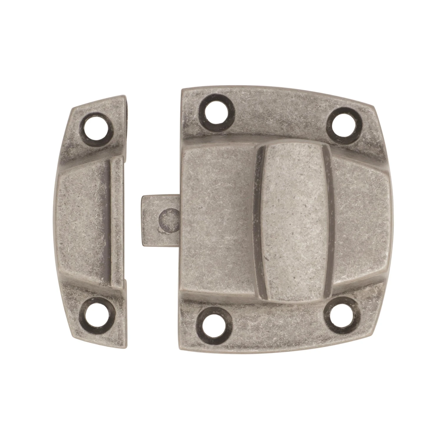 Amerock Highland Ridge 1-3/5" Designer Latch Polished Nickel 10 Amerock Highland Ridge 1-3/5" Designer Latch Polished Nickel - Image 8