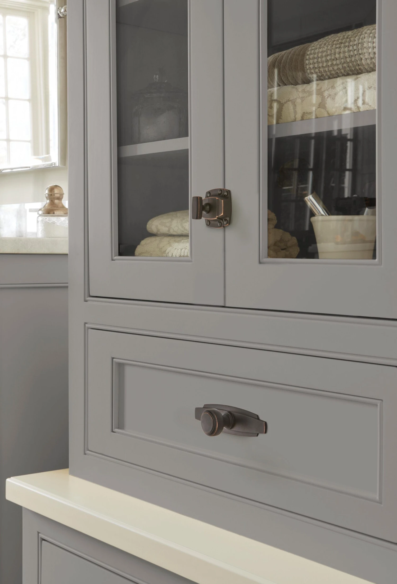 Amerock Highland Ridge 1-3/5" Designer Latch Polished Nickel 19 Amerock Highland Ridge 1-3/5" Designer Latch Polished Nickel - Image 17