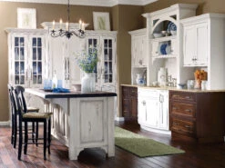 Amerock Highland Ridge 5 Inch (128mm) Center To Center Handle Cabinet Pull - 10 Pack Antique Pewter -Cabinet Hardware Store amerock bp55319 10pack alternate view 4457