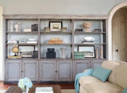 Amerock Highland Ridge 5 Inch (128mm) Center To Center Handle Cabinet Pull - 10 Pack Antique Pewter -Cabinet Hardware Store amerock bp55319 10pack alternate view 4468