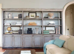 Amerock Highland Ridge 5 Inch (128mm) Center To Center Handle Cabinet Pull - 10 Pack Antique Pewter -Cabinet Hardware Store amerock bp55319 10pack alternate view 4470