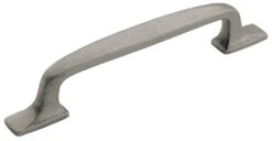 Amerock Highland Ridge 5 Inch (128mm) Center To Center Handle Cabinet Pull - 10 Pack Antique Pewter