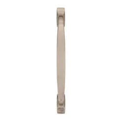 Amerock Highland Ridge 8 Inch Center To Center Appliance Pull Black Bronze -Cabinet Hardware Store amerock bp55322 front view in polished nickel 2367