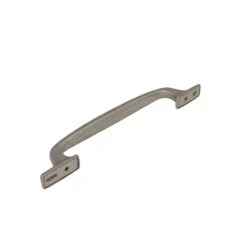 Amerock Highland Ridge 8 Inch Center To Center Appliance Pull Black Bronze -Cabinet Hardware Store amerock bp55322 side view in aged pewter 2362
