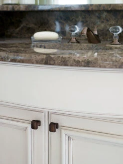 Amerock Revitalize 1-1/4 Inch Rectangular Cabinet Knob Satin Nickel -Cabinet Hardware Store amerock bp55340 10pack alternate view 4605