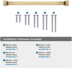 Amerock Revitalize 12 Inch Center To Center Appliance Pull Satin Nickel -Cabinet Hardware Store amerock bp55349 alternate image 1206